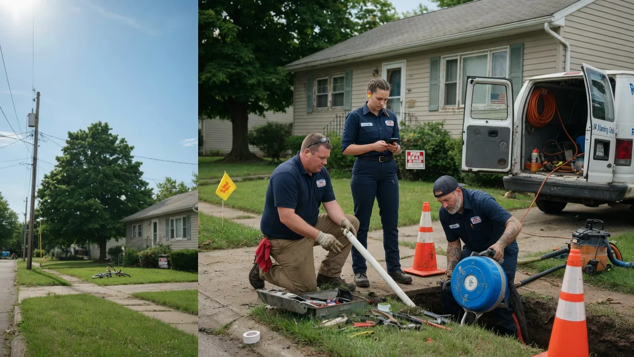 Sewer Line Repair in Meeker, OK near me
